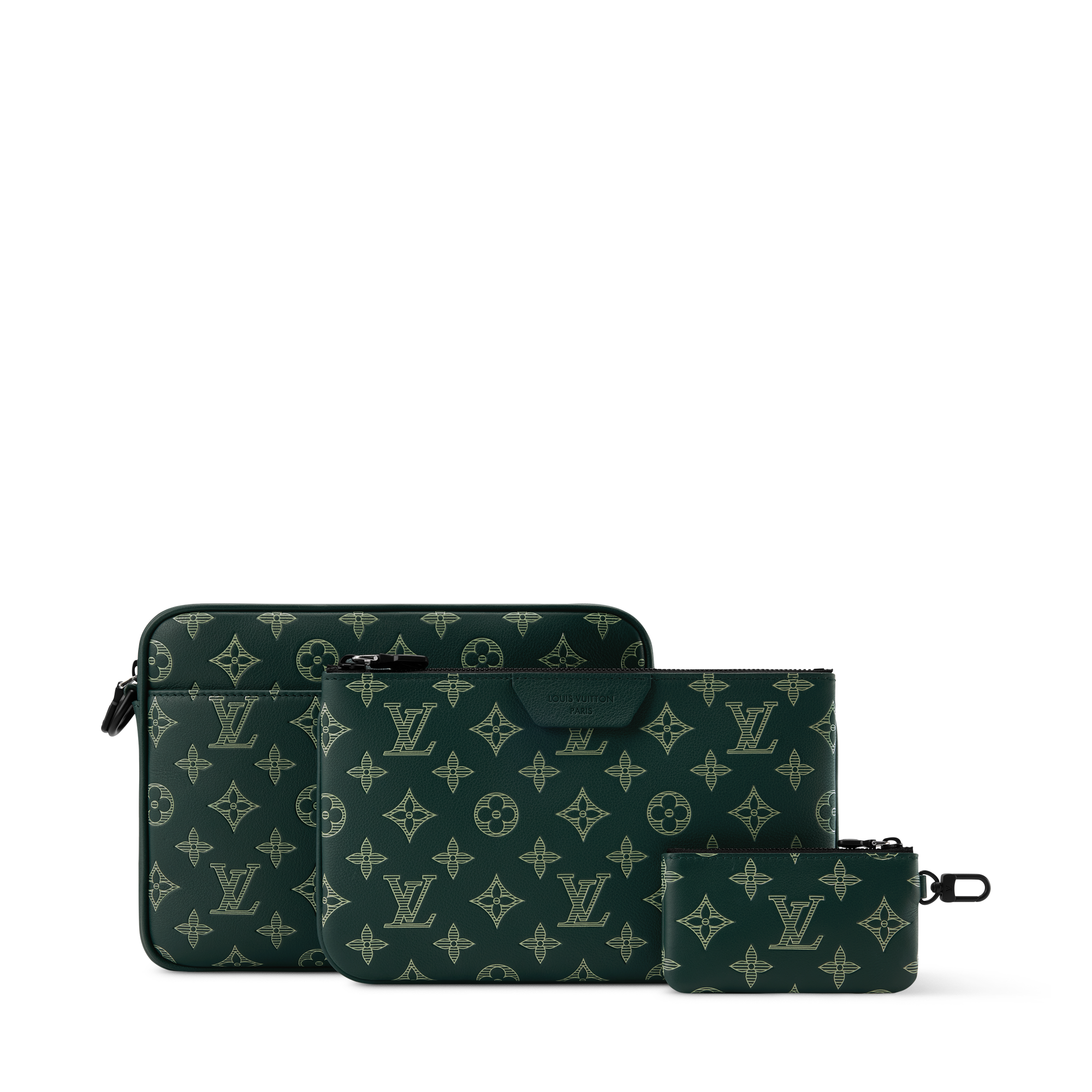 Trio Messenger Monogram Shadow - Bags and Small Leather Goods